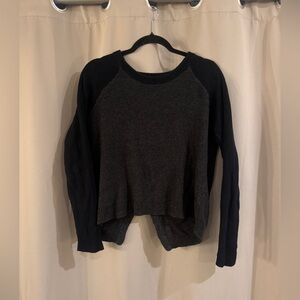 Madewell Black Long Sleeve Women's Top